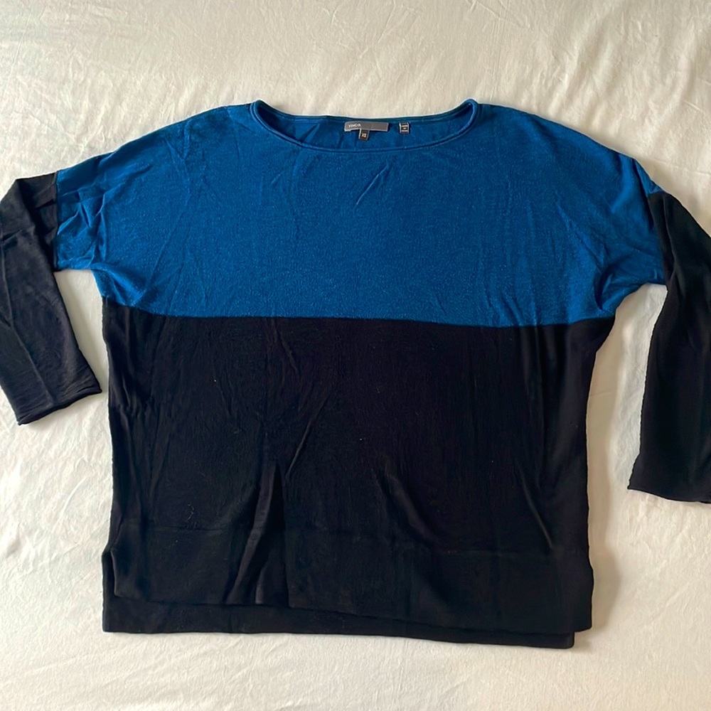 Vince oversized fit dolman sleeve knit top xs